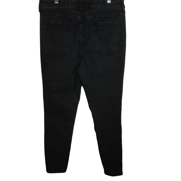 Social standard by sanctuary women’s high rise skinny black jeans size 14/32 - Picture 5 of 11